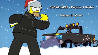 SNOWFLAKES  Homero IA Cover  Persona 4 Golden [upl. by Ateiram]