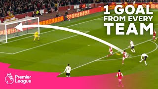 1 AMAZING Premier League goal scored by EVERY 202223 team [upl. by Ellehcal]