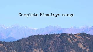 WINTER LINE travel mountains viralvideo uttarakhandtourism nature love [upl. by Derrej]