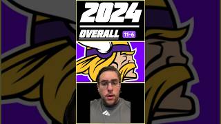 My 2024 Minnesota Vikings Schedule Predictions nfl shorts usage viral fyp vikings skol 2024 [upl. by Odnarb]