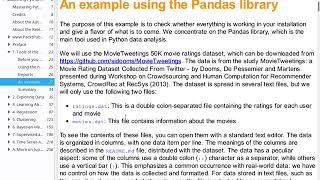 ترجمة كتاب Mastering python data analysis 14  example using panda library [upl. by Nomzaj]