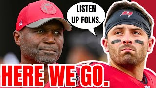 Baker Mayfield SPEAKS ON Todd Bowles after WE QUIT Game Mayfields Contract UNDER SPOTLIGHT NFL [upl. by Mark]