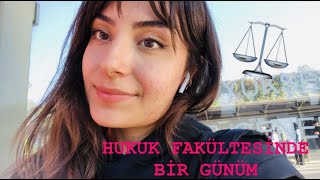 HUKUK FAKÜLTESİNDE BİR GÜNÜM⚖️🙃 [upl. by Enyamert]