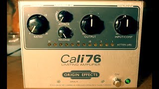 Origin Effects Cali76TX Demo [upl. by Odlaniger]