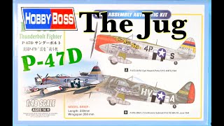 First Look Friday Hobby Boss 148 scale P 47 D Thunderbolt [upl. by Beasley]