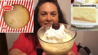 Keto 1 Net Carb MOST DELICIOUS 90 Second Cheesecake Recipe How to make it Juniors Style [upl. by Charpentier407]