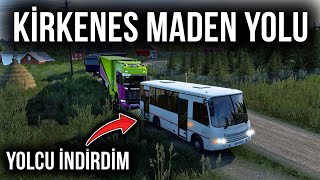 KİRKENES MADEN YOLUNDA BELEDİYE OTOBÜSÜ SEFERİ DÜZENLEDİM  ETS2MP [upl. by Anahoj56]