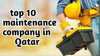 Top 10 maintenance company in Qatar [upl. by Cis730]