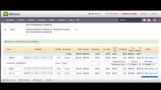 Medical Billing  Posting payments manually  Free iPad EHR  drchrono [upl. by Suirtimid]