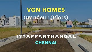 Iyyappanthangal Plots For Sale  VGN Grandeur  Chennai Properties  Land Chennai iyyappanthangal [upl. by Latrina]