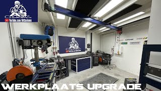 WERKPLAATS UPGRADE Platenstelling klaar [upl. by Mccowyn]