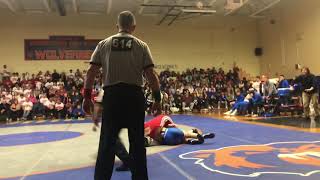 21420 Lucas Prendergast vs DJ Hainey Paulsboro [upl. by Ybbob]