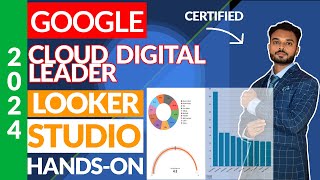 Google Looker Studio Tutorial  Cloud Digital Leader Part  5 [upl. by Sender229]