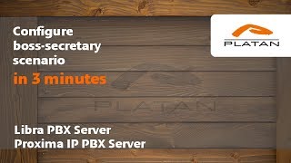 Configure bosssecretary scenario in 3 minutes ENGLISH [upl. by Bittencourt]