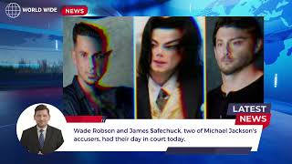 Wade Robson and James Safechuck two of Michael Jacksons accusers had their day in court today [upl. by Klemm]