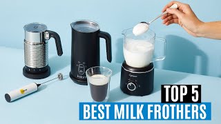 TOP 5 Best Milk Frothers In 2023 Buying Guide [upl. by Herrington95]