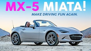 Make Driving Fun Again – 20232024 Mazda MX5 Miata InDepth Review [upl. by Auohs]