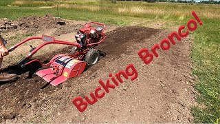 Busting Clay Soil With a Troy Bilt Horse Tiller  Part 1  Man About Home [upl. by Giana]