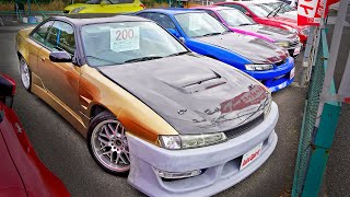 CHEAP SKYLINES amp SILVIAS STILL EXIST IN JAPAN  Local Dealer Price Check [upl. by Fakieh12]