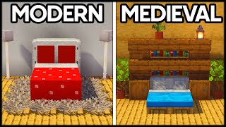 15 Simple Bedroom Designs and Ideas in Minecraft [upl. by Reinhard]