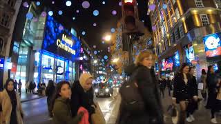 Oxford Street Christmas lights 2018 [upl. by Aivart909]