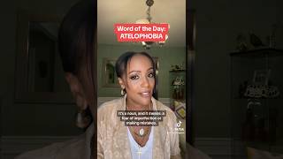 ATELOPHOBIA Discover this profound word in 45 seconds wordoftheday newwords vocabulary ￼ [upl. by Ahsaten]