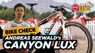 Andreas Seewalds Canyon Lux l 2024 Absa Cape Epic [upl. by Namyl]