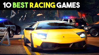 10 BEST Racing Games Of All Time For Mobile PC amp Consoles 😍 [upl. by Angrist198]