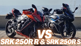 RKS SRK 250RR VS RKS SRK 250 RS KARŞILAŞTIRMA  İNCELEM TOP SPEED YARIŞ [upl. by Yhtomit]