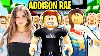 I Got Adopted By Addison Rae In Roblox Brookhaven 😲👧 [upl. by Lotz]