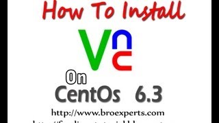 VNC Installation on centos 63 [upl. by Iddo]