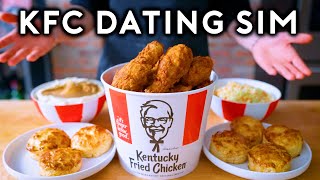 JapaneseStyle Chicken Bucket Meal from KFC Dating Game  Arcade with Alvin [upl. by Ario156]