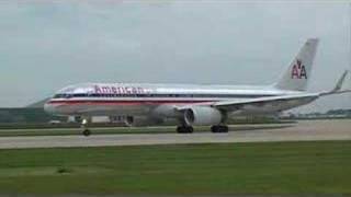 Boeing 757 American Airlines Takeoff [upl. by Jacquenette]