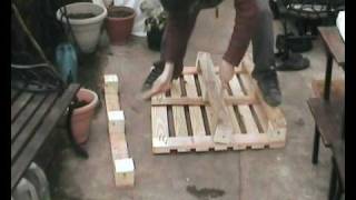 How To Dismantle A Wooden Pallet [upl. by Hymen925]