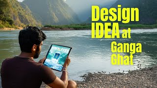 DEHRADUNS BEST Kept Secret Live Thinking Design at Ganga River Bank [upl. by Adnertal561]