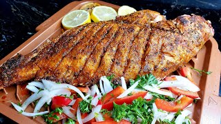 Tasty Oven Grilled Red Snapper Recipe [upl. by Sibilla]