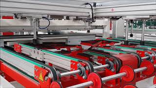 Silk Screen Printing Line for Auto Glass  Windshield [upl. by Licht]