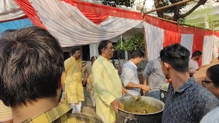 Mutthiganj kalibaadi mandir mai Maa Kali ka Prasad vitranhar sal ki tarah is sal bhipariva k din [upl. by Zola]