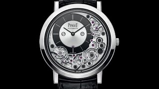 Dubai Watch Week 2021 Piaget Altiplano Ultimate Automatic 910P Watch Review [upl. by Oap892]