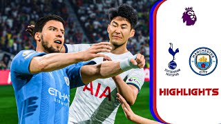 Tottenham VS Manchester City MATCH HIGHLIGHTS [upl. by Hogle]