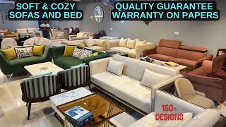 Soft amp Cozy Quality Assured Sofa Bed Chairs Dining Table Resin amp Imported Tables  Warranty on Paper [upl. by Nirehtak]