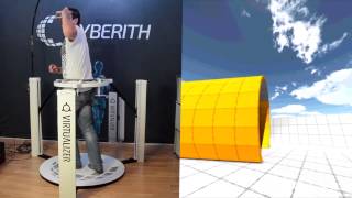 Cyberith Virtualizer Bluetooth And Decoupling Demonstration [upl. by Boorman366]