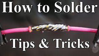 How to Solder Wires Together Best tips and tricks [upl. by Junna]