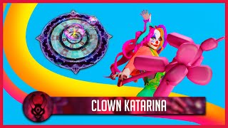 Clown Katarina by LordksOP  League of Legends Custom Skin [upl. by Eirrok]