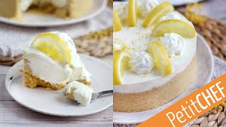 Cheesecake al limone senza cottura  Petitchef [upl. by Norihs]