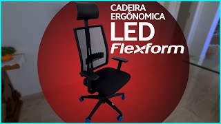 Cadeira Flexform LED All Black HD  Vale a Pena [upl. by Adnat]