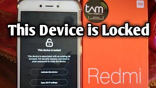 Cara membuka Mi Cloud Xiaomi yang terkunci This Device is Locked [upl. by Yetty]