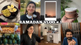 Ramadan Vlogs Pehli Sehri Aur Iftaari  Organising Our ENTIRE room  GlossipsVlogs [upl. by Acinok960]