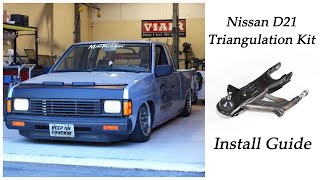 Nissan Hardbody Triangulation Kit  Install Guide [upl. by Rebekkah]