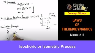 Class 11 Physics  Laws of Thermodynamics  18 Isochoric or Isometric Process  For JEE amp NEET [upl. by Anitsrihc]